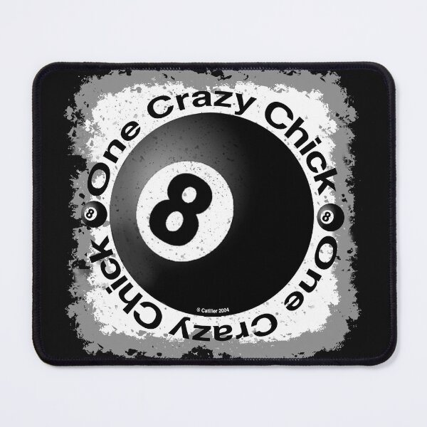 Item preview, 8 Ball Crazy Chick designed and sold by artmuvz.
