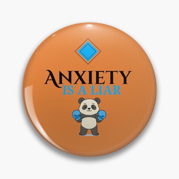 Item preview, Anxiety Is a Liar T-Shirt designed and sold by mindyourco.