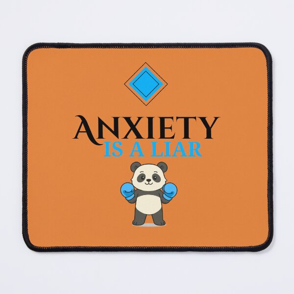 Item preview, Anxiety Is a Liar T-Shirt designed and sold by mindyourco.