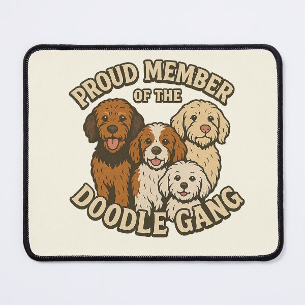 Item preview, Proud Member of the Doodle Gang designed and sold by CozyAndSweet.