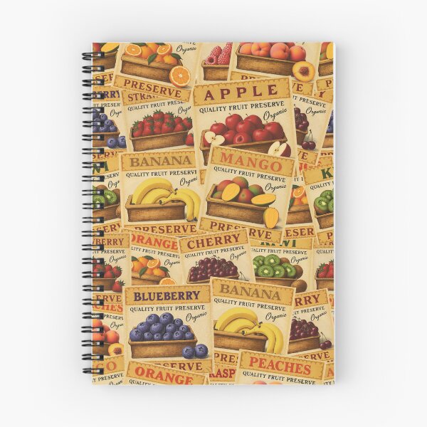 Item preview, Retro Fruit Sticker Labels Sticker Pack Vintage Sticker Pack designed and sold by Wordsmith-Wear.