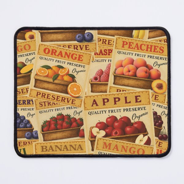Item preview, Retro Fruit Sticker Labels Sticker Pack Vintage Sticker Pack designed and sold by Wordsmith-Wear.