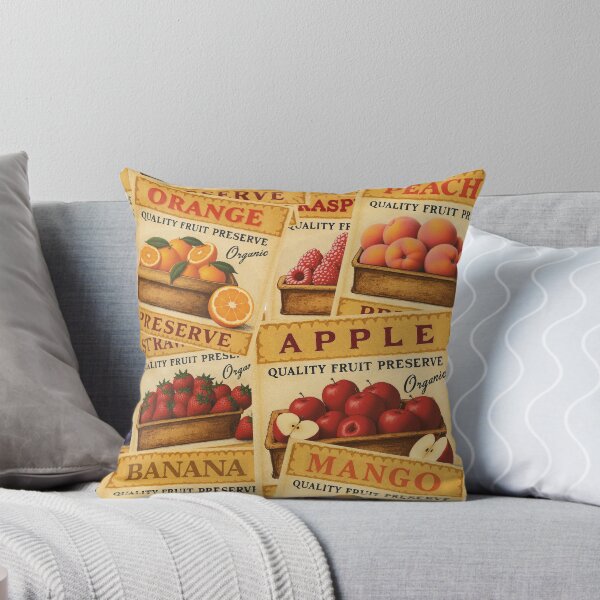Item preview, Retro Fruit Sticker Labels Sticker Pack Vintage Sticker Pack designed and sold by Wordsmith-Wear.
