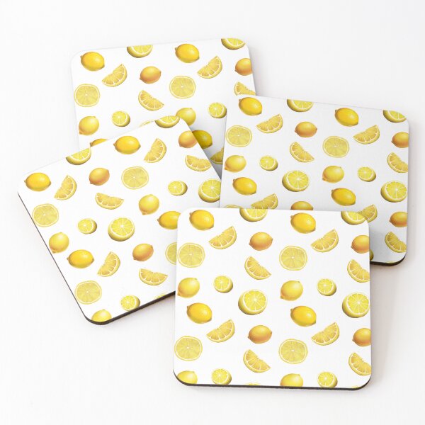 Item preview, A vibrant and fresh repeating pattern of realistic lemons designed and sold by VioletaStrunova.