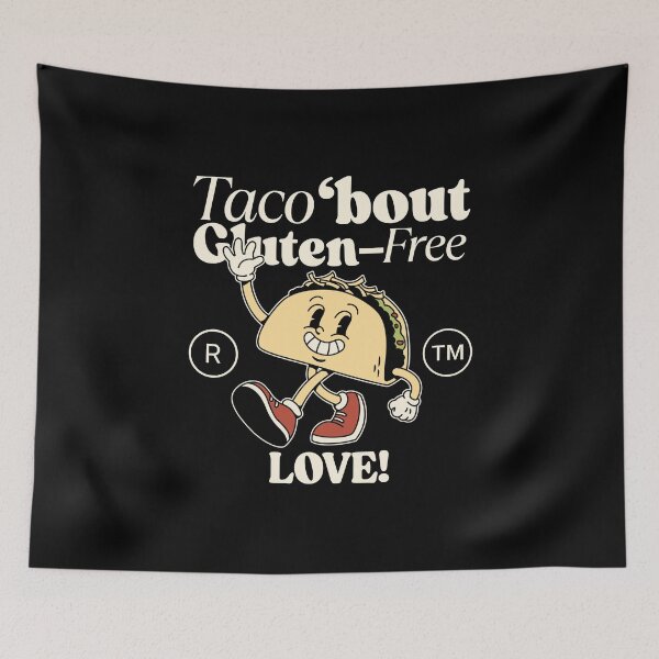 Item preview, Taco 'bout gluten-free  designed and sold by Peerless-Prime.