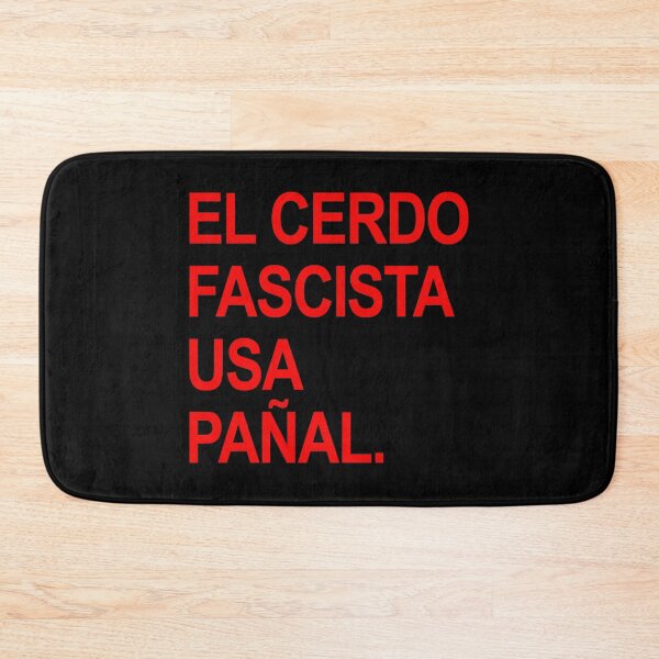 Item preview, The Fascist pig wears a diaper - in Spanish - El cerdo fascista usa pañal (A) designed and sold by Thelittlelord.