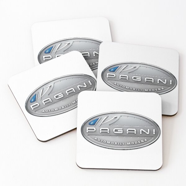 Item preview, The original Pagani logo designed and sold by Unnecessary Necessities.
