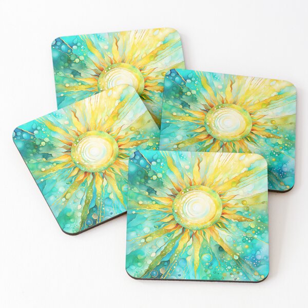 Item preview, Cool Abstract Sun in the Ocean  designed and sold by Lightworker11.
