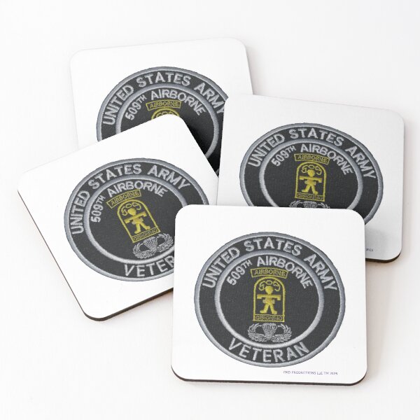 Item preview, 509th AIRBORNE PATCH VETERAN designed and sold by OL KOOT DESIGNS.