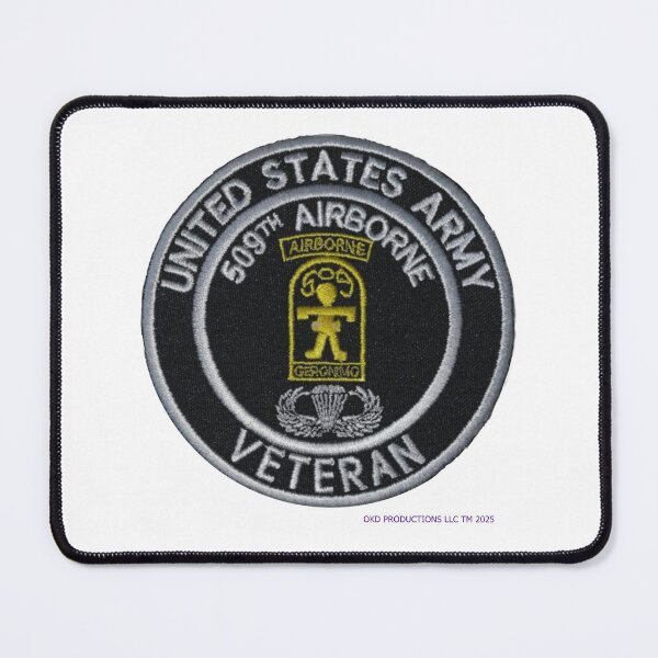 Item preview, 509th AIRBORNE PATCH VETERAN designed and sold by OL KOOT DESIGNS.