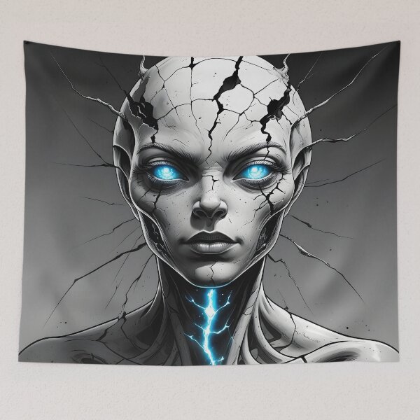 Item preview, Fractured Mind designed and sold by AlienInkvasion.