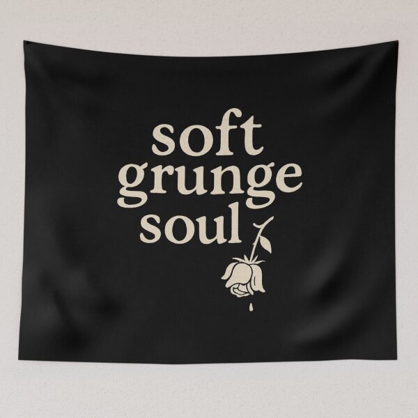 Item preview, Soft Grunge Soul – Edgy Aesthetic Tee designed and sold by ALITOPRINCE.
