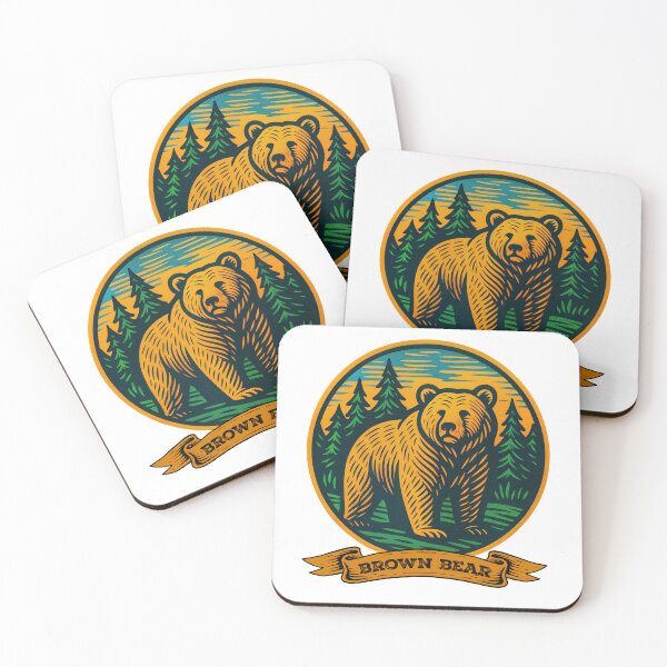 Item preview, Forest King: The Brown Bear of Twilight Pines designed and sold by ForeverPrintsOK.