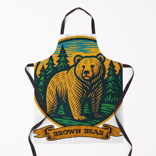 Item preview, Forest King: The Brown Bear of Twilight Pines designed and sold by ForeverPrintsOK.