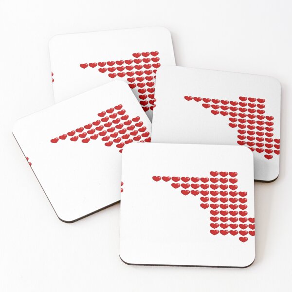 Item preview, Maryland Heart Fill designed and sold by TheIconSmith.