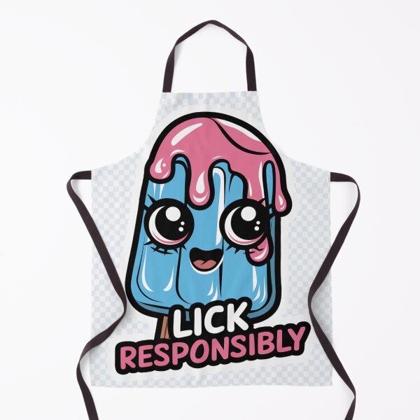 Item preview,  Lick Responsibly - Cute Naughty Popsicle Sticker  designed and sold by Arthoughts.