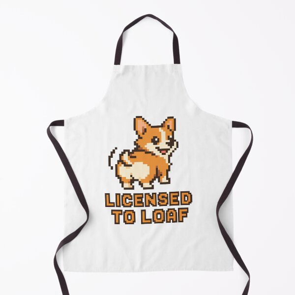 Item preview, Licensed to Loaf – Pixel Corgi Wiggle Design designed and sold by NaturePixel.