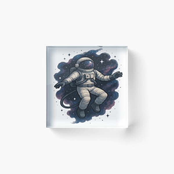 Item preview, Astronaut Floating in Space designed and sold by PastimeMastery.