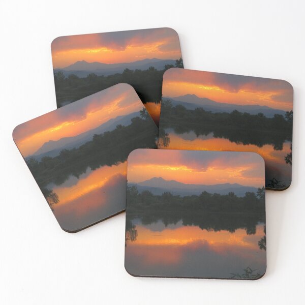 Item preview, Long's Peak Sunset designed and sold by Eclectically-Kimberly.