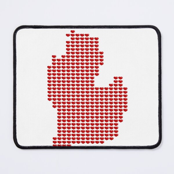 Item preview, Michigan Heart Fill designed and sold by TheIconSmith.