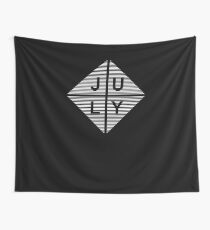 Born In July - Birthday Shirt Wall Tapestry