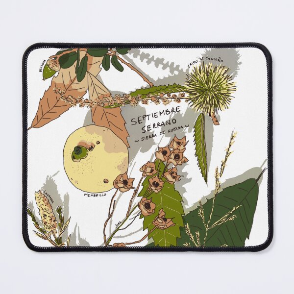 Item preview, Septiembre Serrano – Botanical Farm Finds from Sierra de Huelva designed and sold by Millefolia Design .