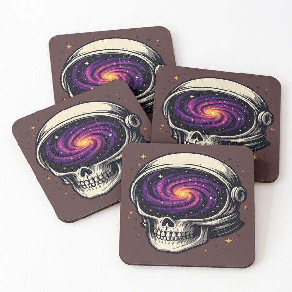 Item preview, Galaxy Skull - Cosmic Dark Art designed and sold by PastimeMastery.