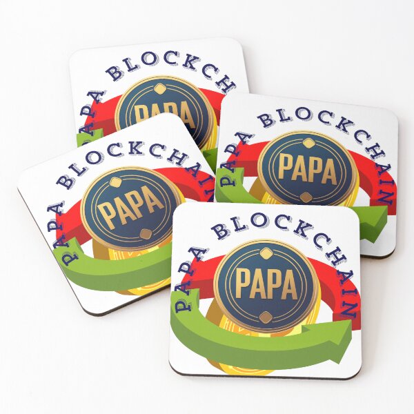 Item preview, Papa Blockchain Crypto Cryptocurrency Bitcoin Crypto Lover Dad designed and sold by UrbanStitchCreations.