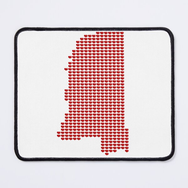 Item preview, Mississippi Heart Fill designed and sold by TheIconSmith.
