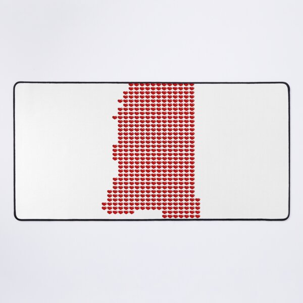 Item preview, Mississippi Heart Fill designed and sold by TheIconSmith.
