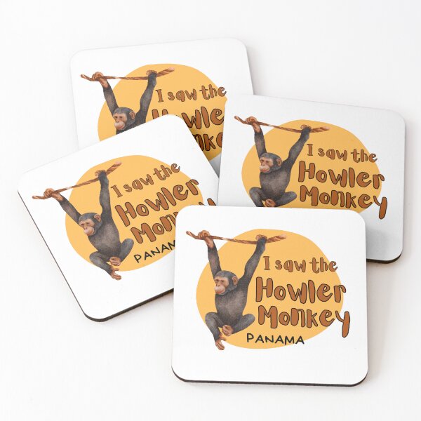 Item preview, I Saw the Howler Monkey Panama designed and sold by Alvaro-Miranda.