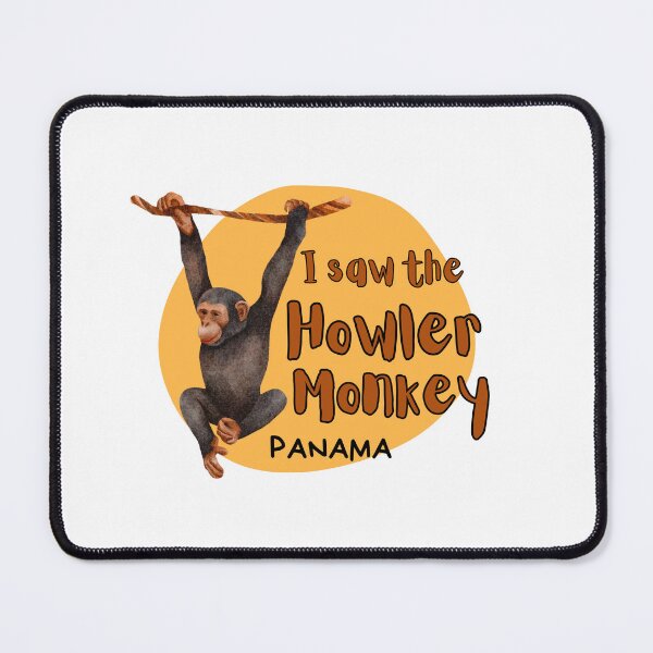 Item preview, I Saw the Howler Monkey Panama designed and sold by Alvaro-Miranda.
