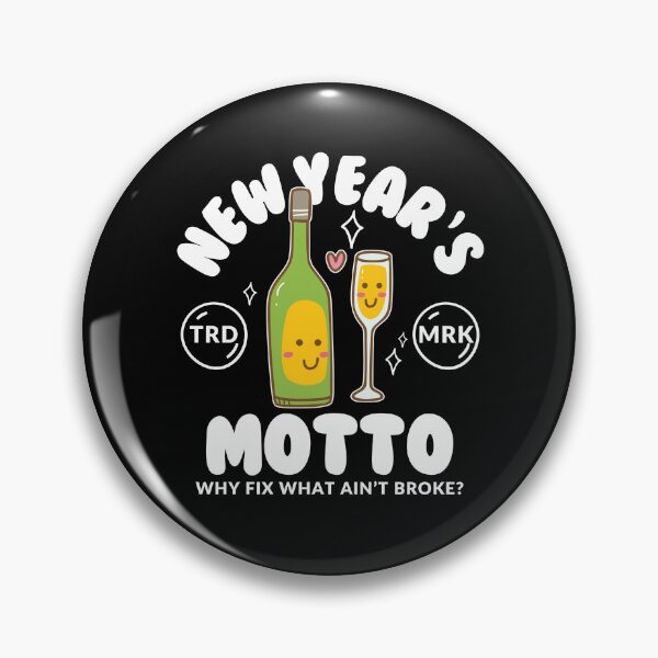 Item preview, New Year motto designed and sold by Peerless-Prime.