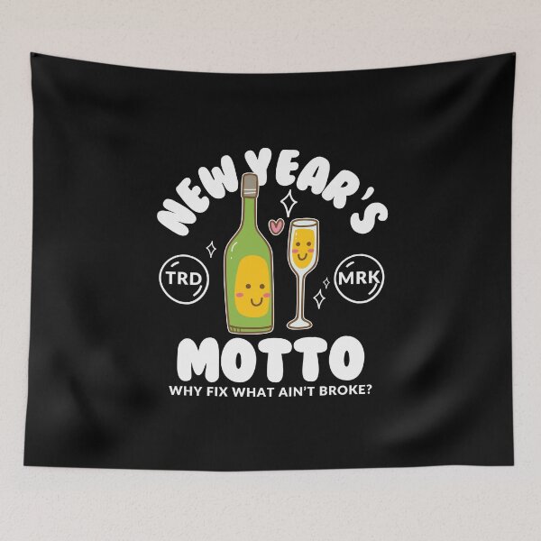 Item preview, New Year motto designed and sold by Peerless-Prime.