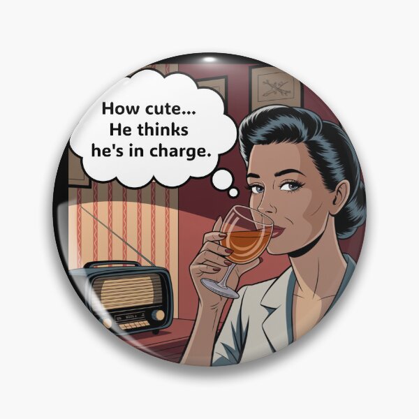 Item preview, How Cute... (1950's Housewife) designed and sold by Moxie Merch Design Studio.
