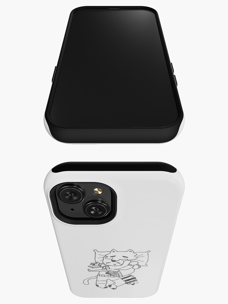 Sleeping Billie and Mittens iPhone Case