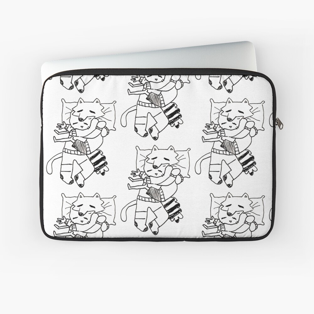 Sleeping Billie and Mittens iPhone Case