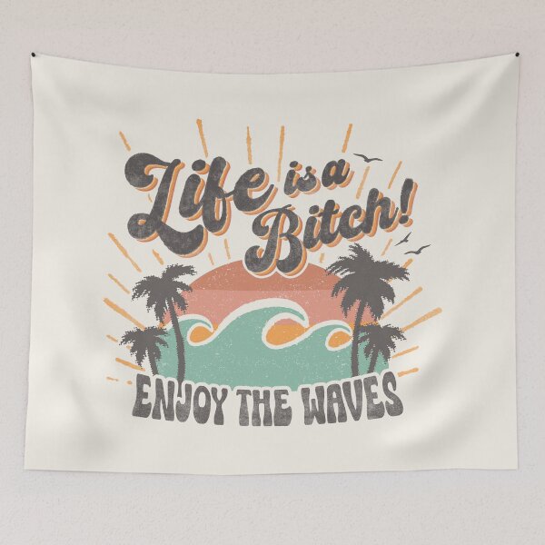 Item preview, Enjoy The Waves! designed and sold by Horta Studio.