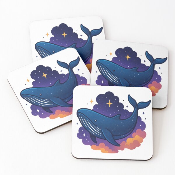Item preview, Space Whale - Cosmic Dream Art designed and sold by PastimeMastery.