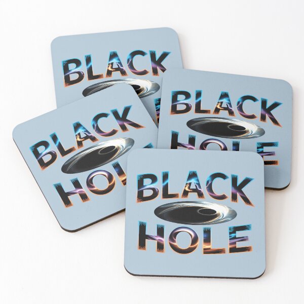 Item preview, Galactic Abyss: Stylized Black Hole & Vivid Typography designed and sold by Dakson Design - Fantasy Art.