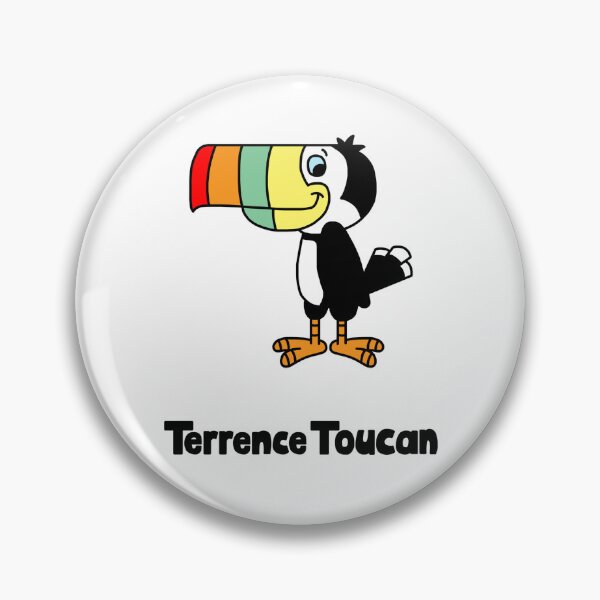 Item preview, Terrence Toucan (with name) designed and sold by RyanRaskin22.