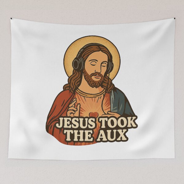 Item preview, Jesus took the aux designed and sold by supersanko.