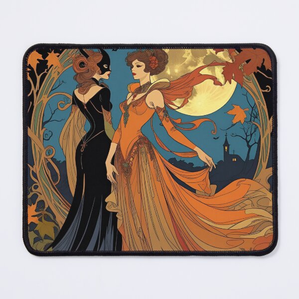 Item preview, Halloween Masquerade Under A Full Moon designed and sold by Edenglow Prints & Peculiars.