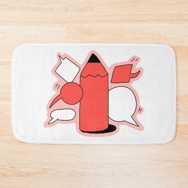 Item preview, Artistic Red Pencil designed and sold by WokeBespoke.