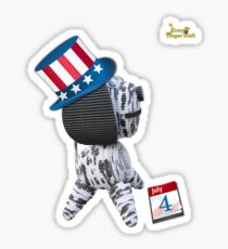 4th of July Sticker