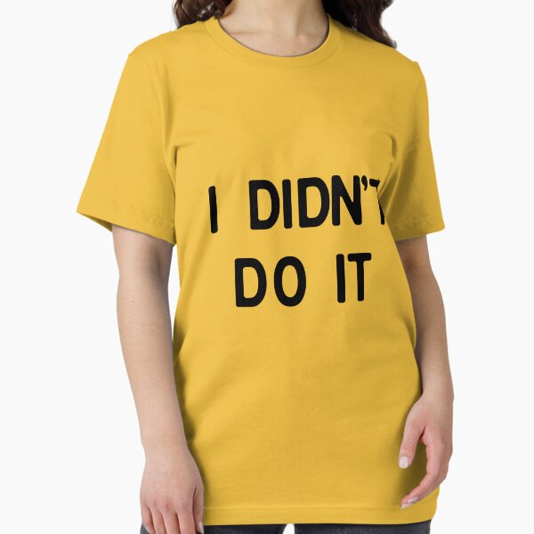 Item preview, I DIDN'T DO IT | The Simpsons designed and sold by Pinkyo.