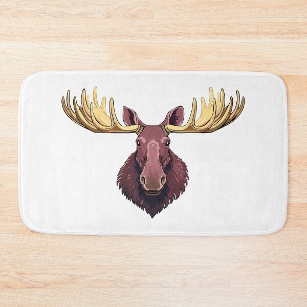 Item preview, Representación de un alce con astas prominentes, cabeza de alce macho (Alces alces) designed and sold by Danler.
