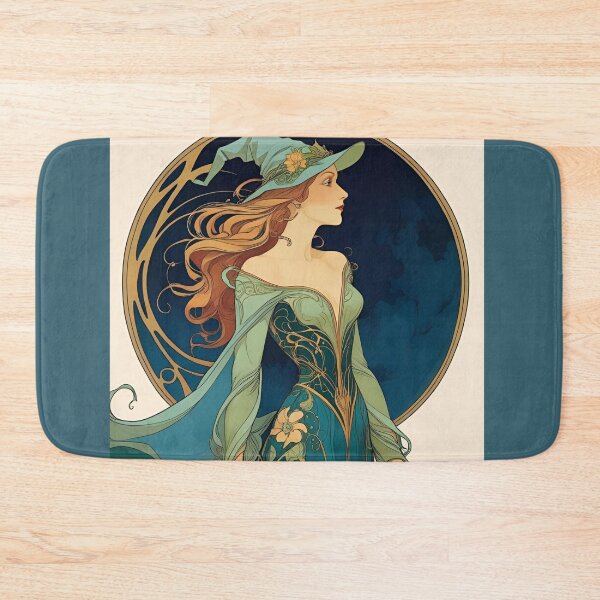 Item preview, Blue Moon Witch  designed and sold by Edenglow Prints & Peculiars.