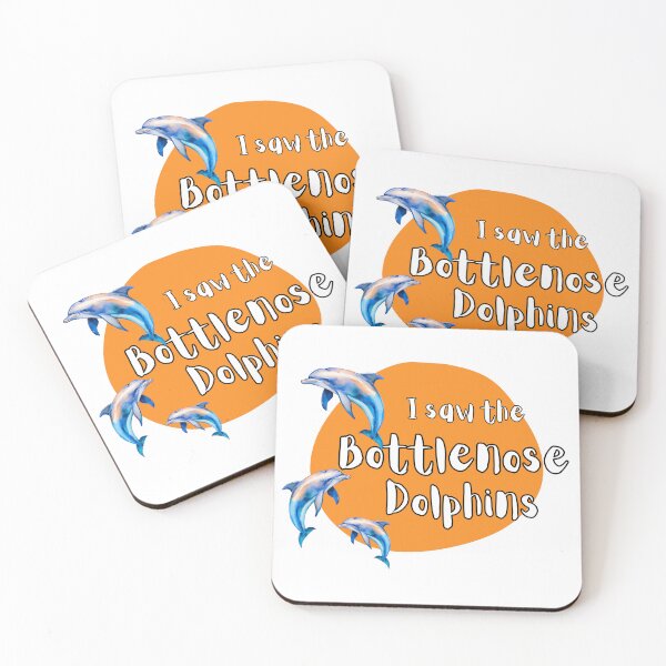 Item preview, I Saw the Bottlenose Dolphins Orange Blue  designed and sold by Alvaro-Miranda.