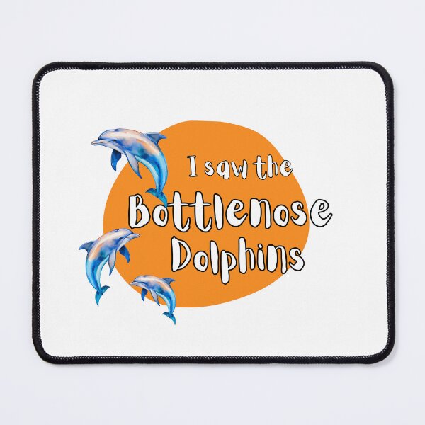 Item preview, I Saw the Bottlenose Dolphins Orange Blue designed and sold by Alvaro-Miranda.